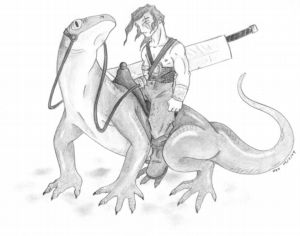 Cavalier lezard